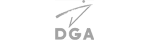Logo de la DGA, Direction générale de l’armement, partenaire