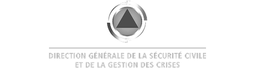 Logo de la Direction générale de la sécurité civile et de la gestion des crises, partenaire